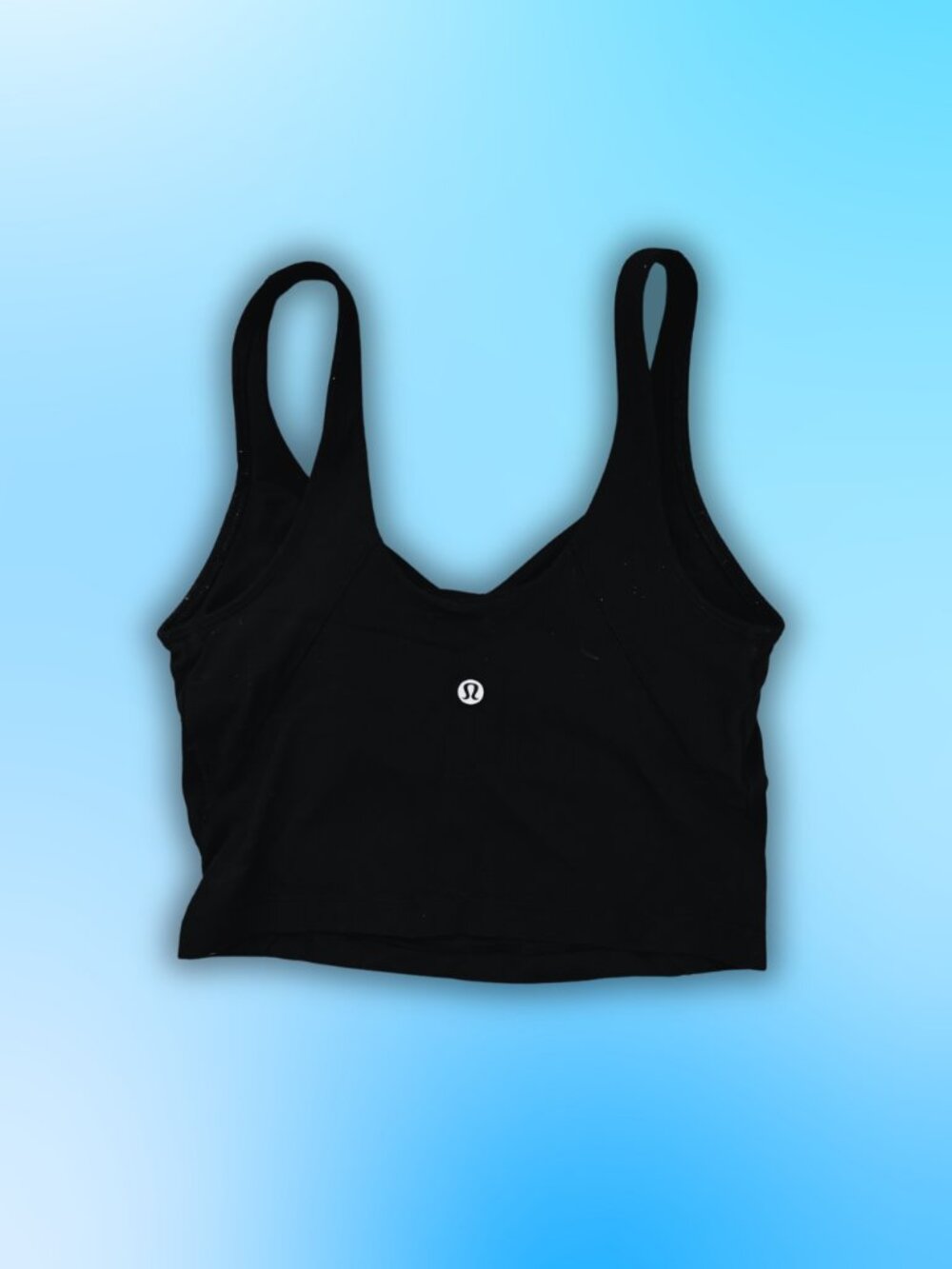 [LULULEMON] Black Crop Top